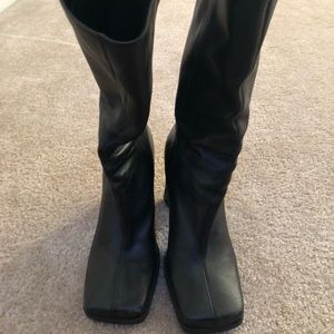 Black boots